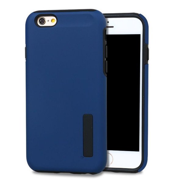 Wholesale iPhone 7 Pro Armor Hybrid Case (Navy Blue)